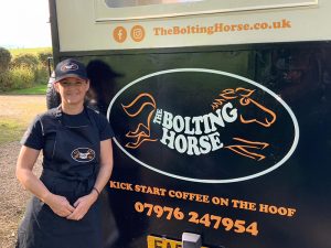 Bolting Horse coffee on the hoof